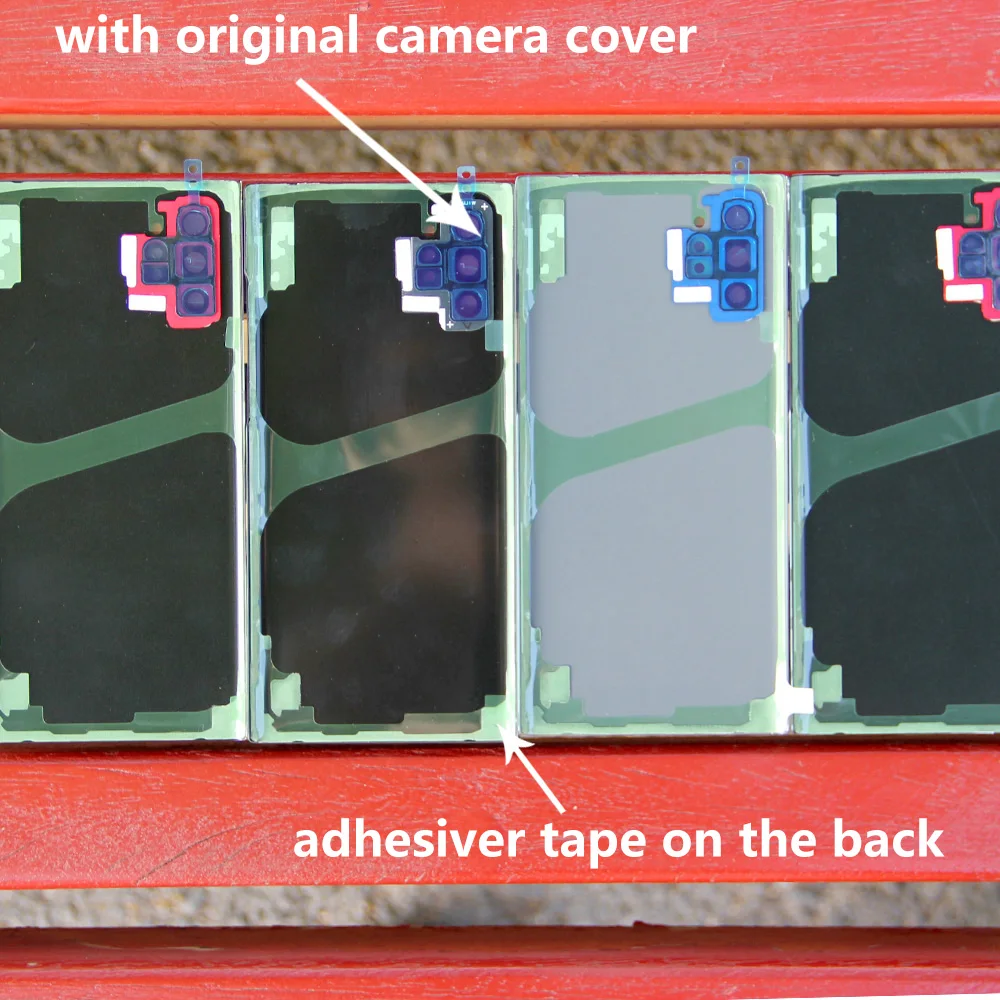 original samsung glass housing back cover cases for samsung galaxy note 10 note x note10 plus note10 phone rear battery door free global shipping