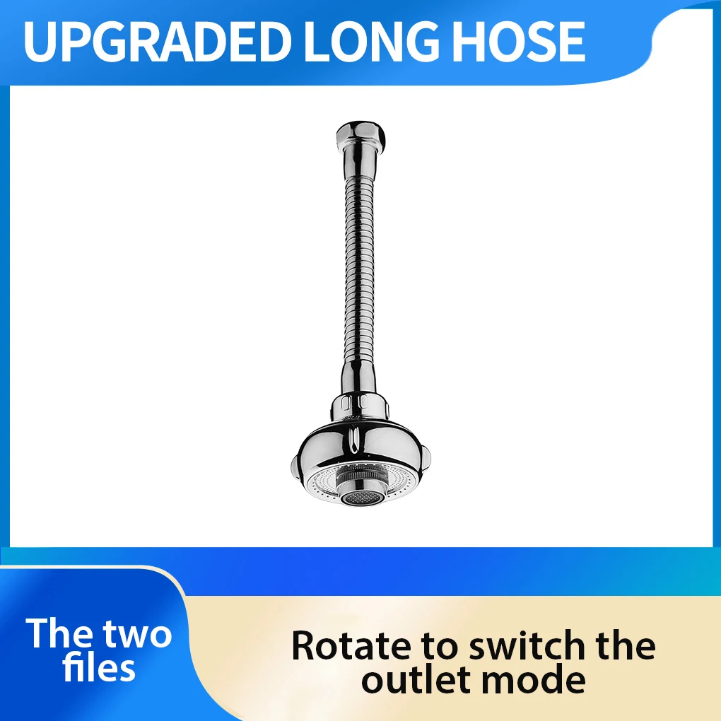 

Shower Faucet Aerator Water Saving Rotatable 12Mpa Filter Nozzle Splash-Proof Tap Bubbler Head Replacement Sprayer Adapter