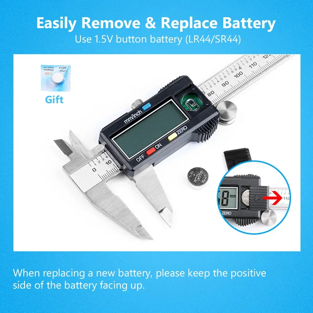 Точный цифровой штангенциркуль электронные Штангенциркули с нониусной шкалой