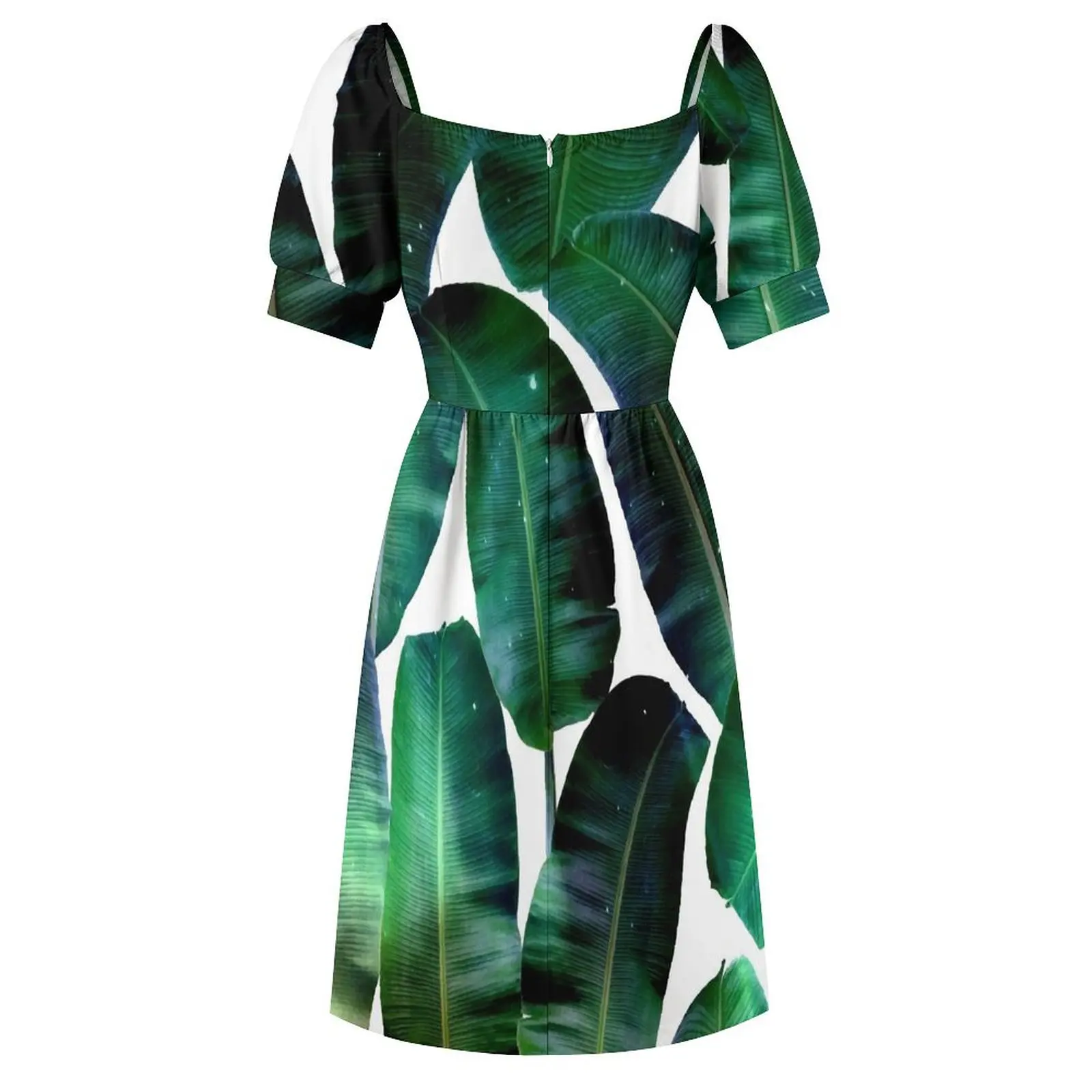 Космические банановые листья # redbubble Платье для образа жизни с короткими рукавами