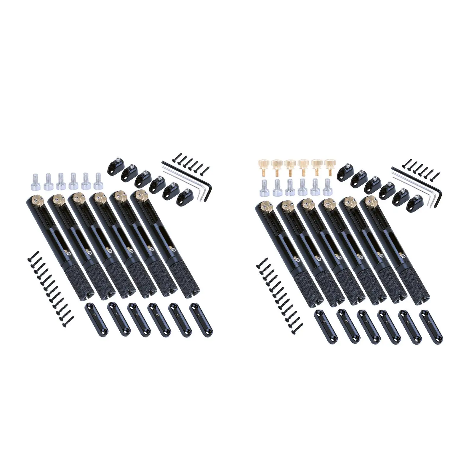 6-компонентный мост для электрогитары металлический хвостовик запасных частей