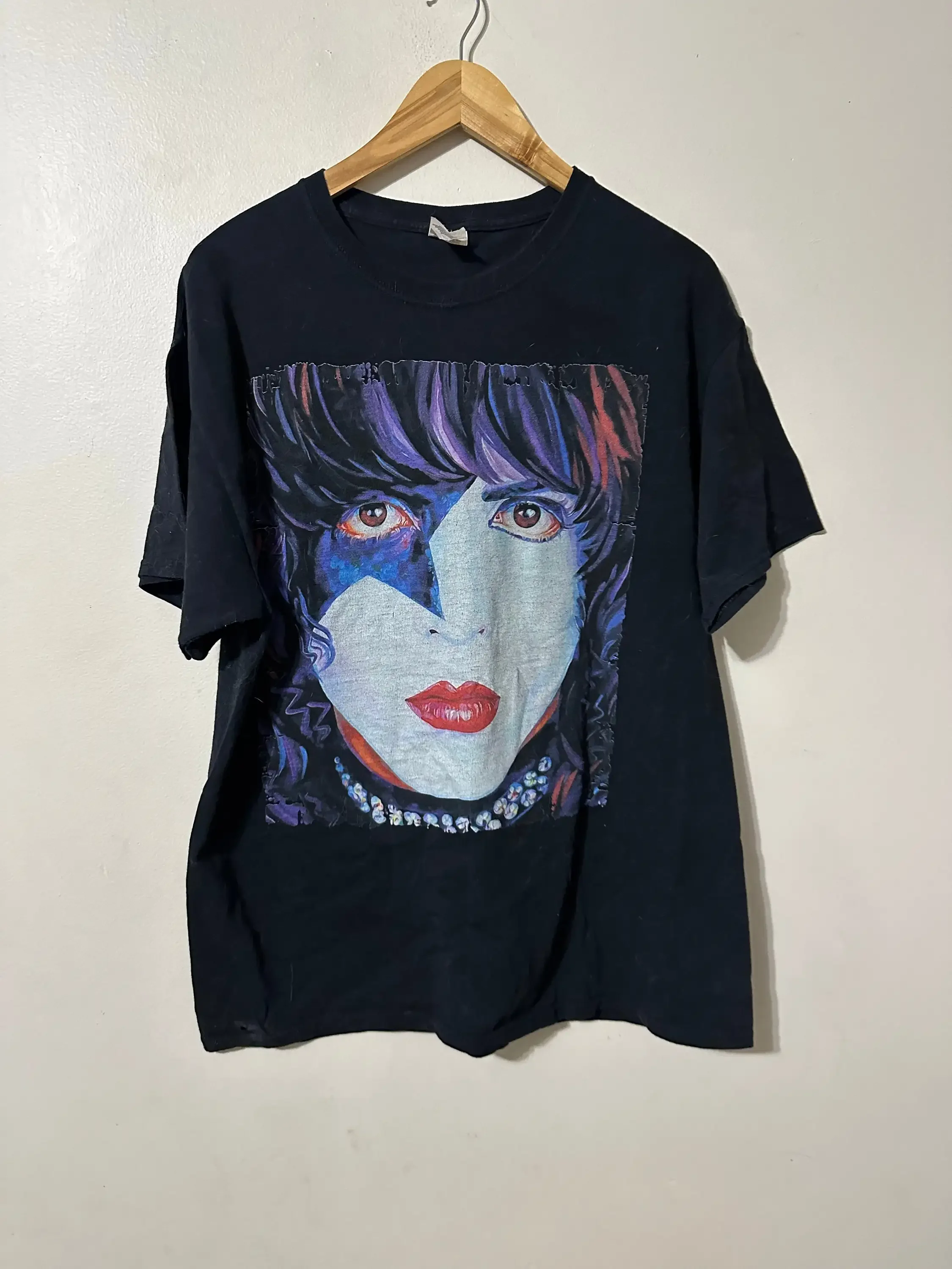 Винтажная футболка KISS Paul Stanley Art Band Grail