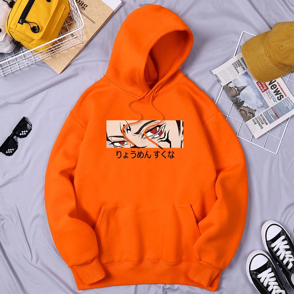 

Jujutsu Kaisen Anime Ryomen Sukuna Hoodie Men Classic Loose Clothes Quality Harajuku Hoodie Comfortable Street Tracksuit Men