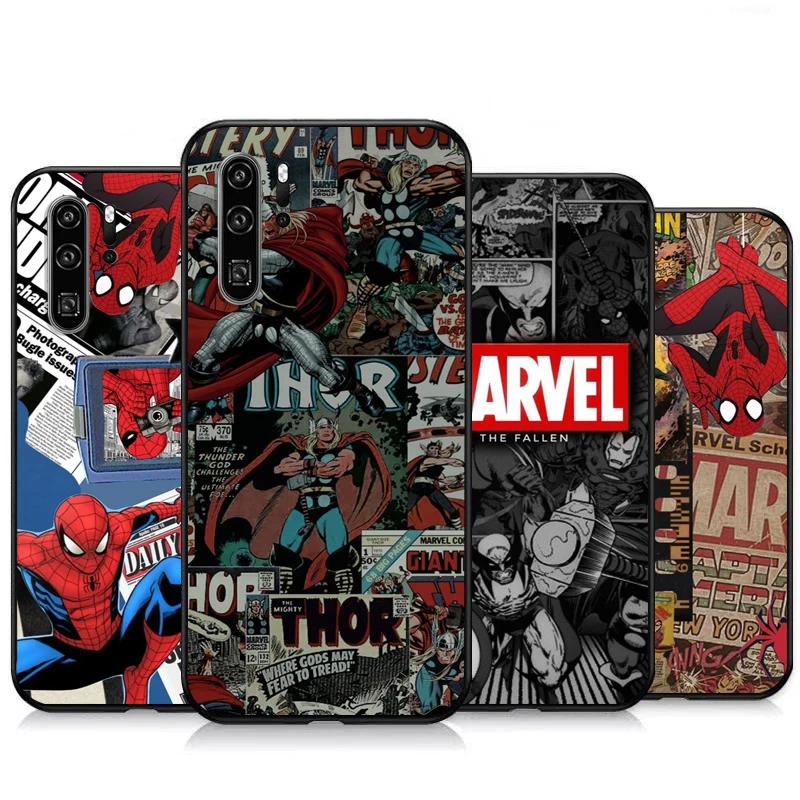 

Marvel Spiderman Iron Man Phone Cases For Huawei Honor P Smart Z P Smart 2019 Huawei Honor P Smart 2020 Carcasa Coque