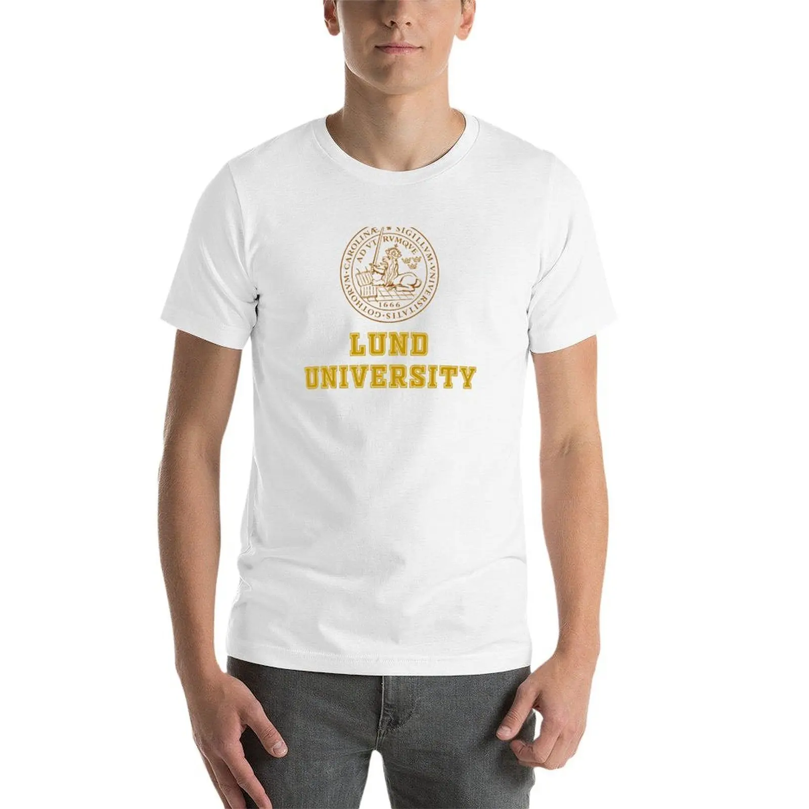 Фото Lund University T-Shirt anime t shirts oversize t shirts for man cotton funny man graphic t shirt T-Shirt №4