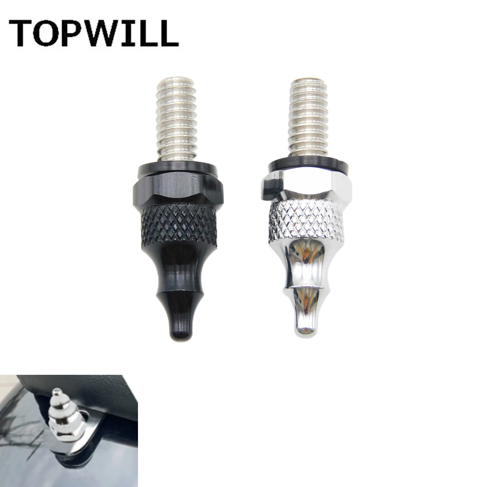 Винтовая гайка для мотоцикла с шипами Harley Touring Road King Glide Softail Dyna Sportster Street Bob 1986-2022 -