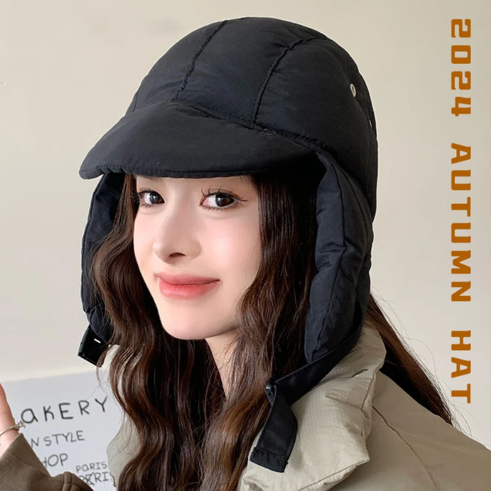 HT4493 Новая русская кепка ярких цветов женская зимняя шапка толстая теплая снежная