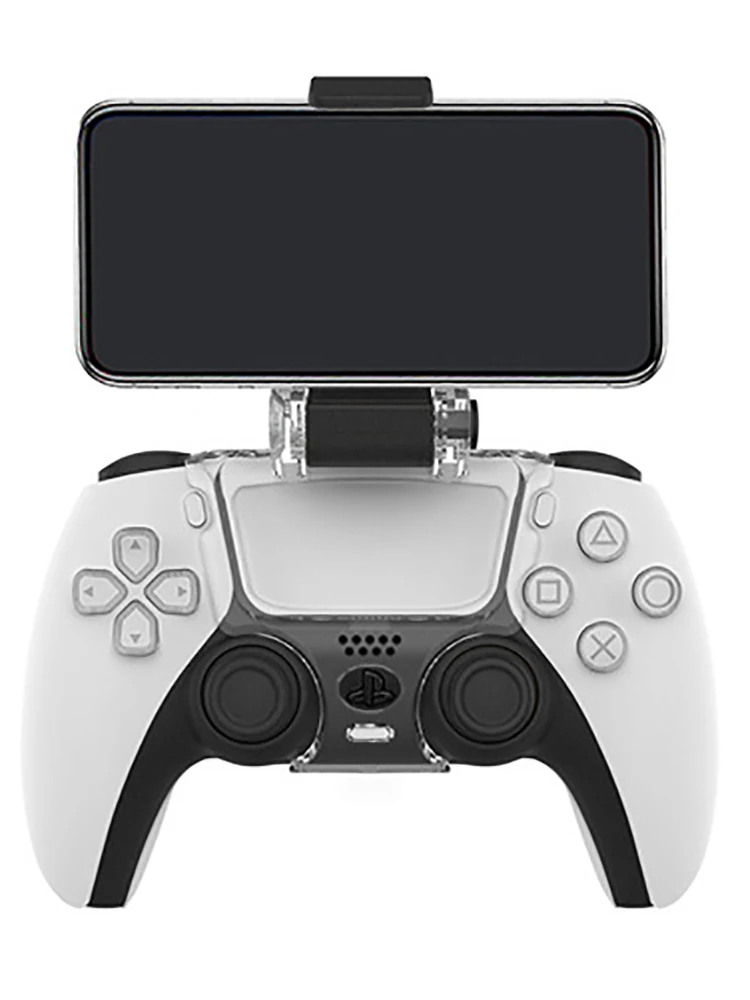 For PS5 Controller Phone Holder Wireless Gamepad Handle Bracket Mobile Phone Clip
