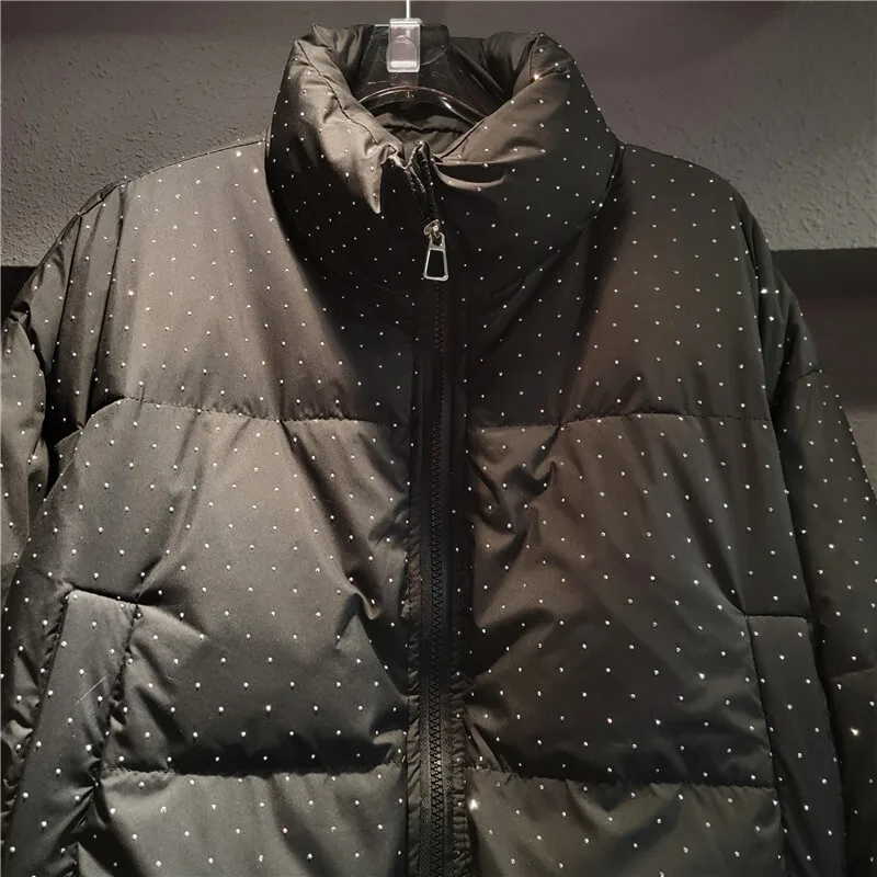 [zoci] 2024 зимняя новая нишевая дизайнерская теплая пуховая хлопковая куртка с