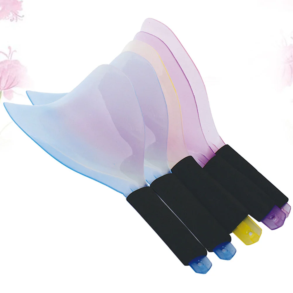 

5 Pcs Salon Hairdressing Mask Disposable Face Mask Hairspray Plastic Haircut Gadget Facial
