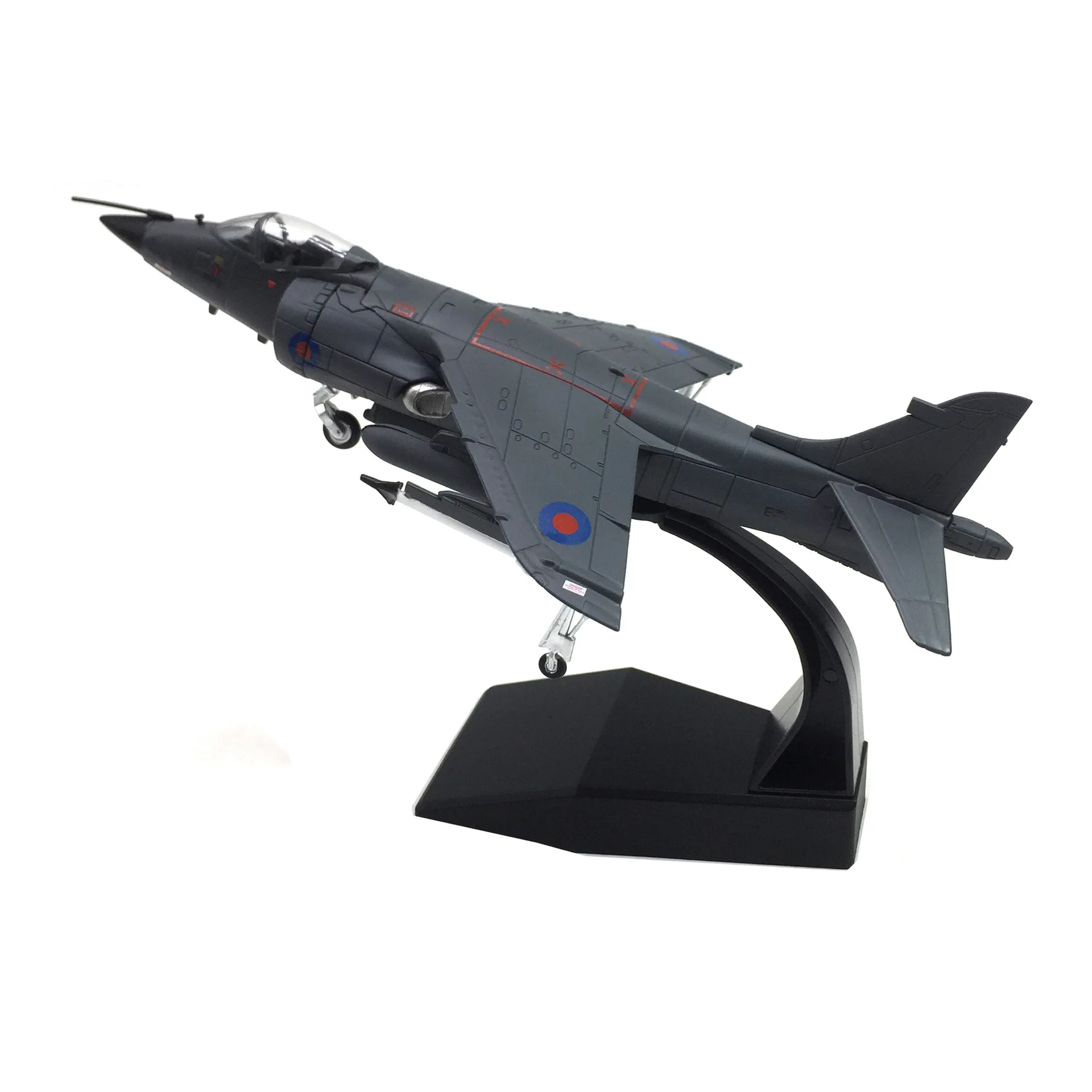 

Масштаб 1/72 литье под давлением самолет игрушки Sea Harrier прыжок V/STOL Strike самолет истребитель литый под давлением металлическая военная модель для мальчиков детей