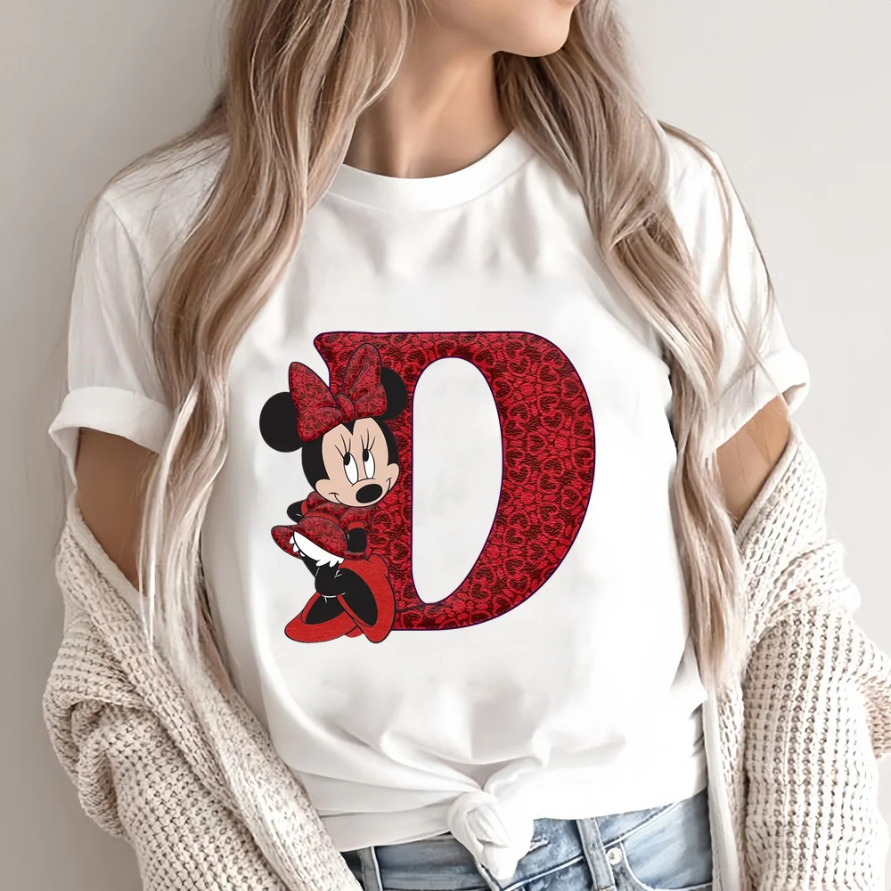Футболка женская в стиле хип-хоп с принтом Диснея