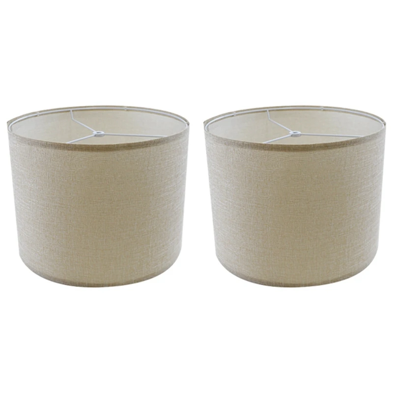 

Natural Linen Lampshades Replacement Fabric Lampshades For Bedroom Study Table Lamp Floor Lamp