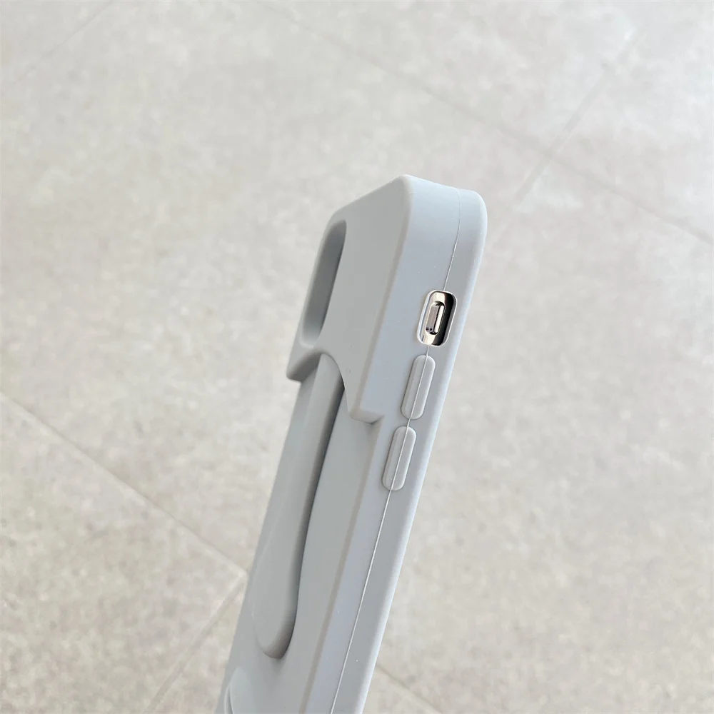 Luxury Retro moai statue 3D Phone Case case for iPhone 14 15 6 7 8 6S Plus 13 12 Mini 16 11 Pro Max Xr X Xs Cute cover