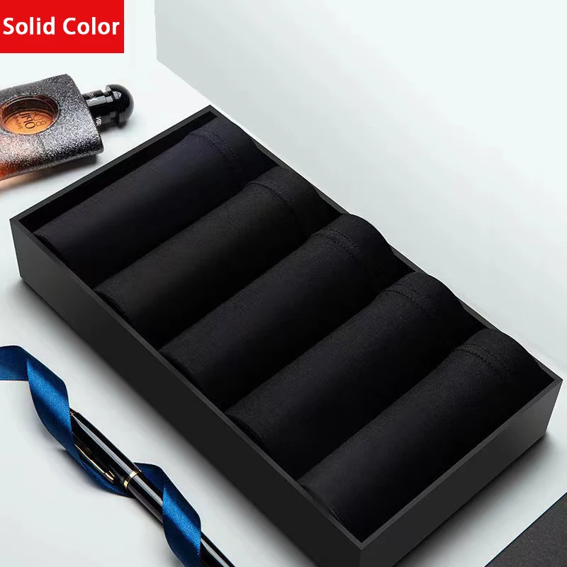 Autumn Winter Mens Boxer Shorts High Efficiency Antibacterial Mens Underwear Set