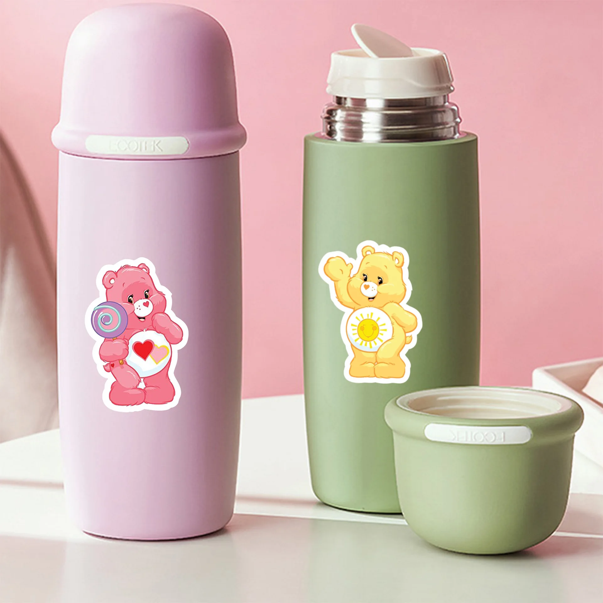 53 шт./упак. милый Радужный медведь Пингвин Любовь рок ручная учетная запись