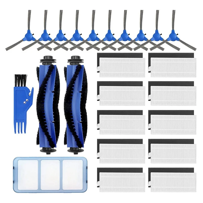 

Replacement Roller Brush Side Brushes HEPA Filters For Eufy Robovac 11S 30 30C Vacuum Cleaner Accessories