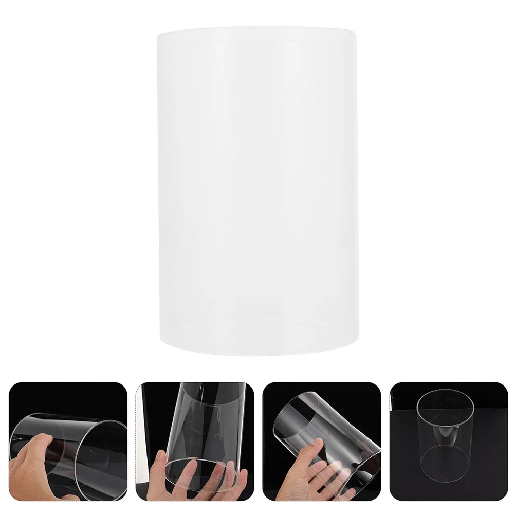 

Shade Plants Decor Clear Tealight Cover Lampshade Clear Dome Display Case Glass Clear Cloche Bell Dome