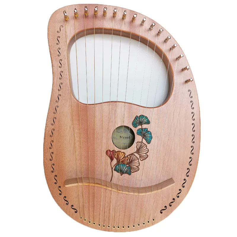 7 Strings Chinese Wooden Harp Professional Musical Stand Women Harp Holder Toys Instrument Intrumentos Mucicales Music Love Gift enlarge