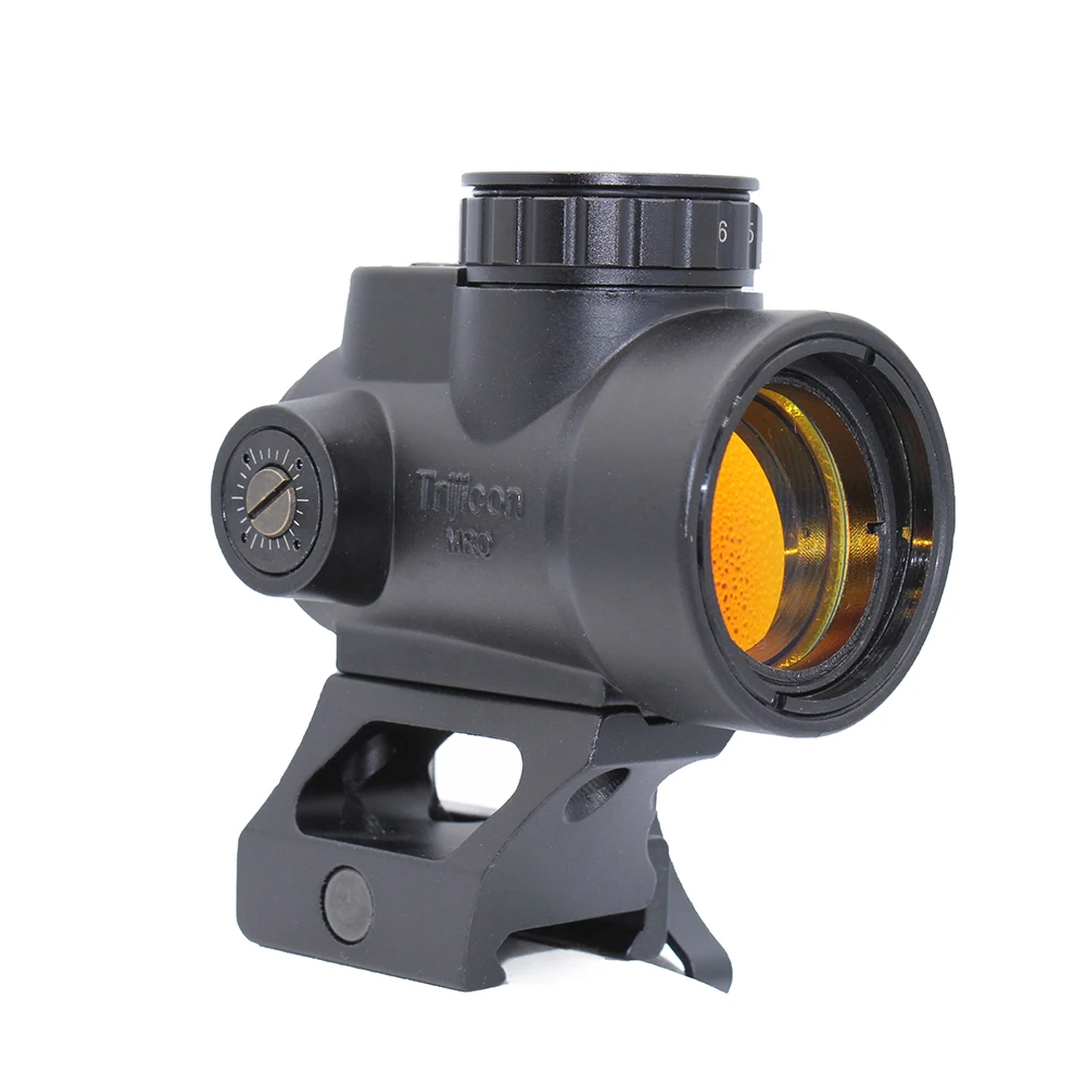 

2 MOA 1x25 Red Dot Holographic Trijicon MRO Red Dot Sight Scope with Low Mount High Mount Hunting Scope Shooting Reflex Sight
