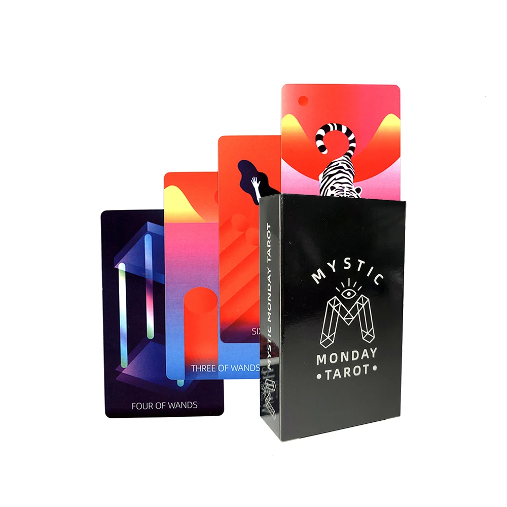 Лидер продаж высококачественные открытки с подсветкой Таро для - Цена: 548.1