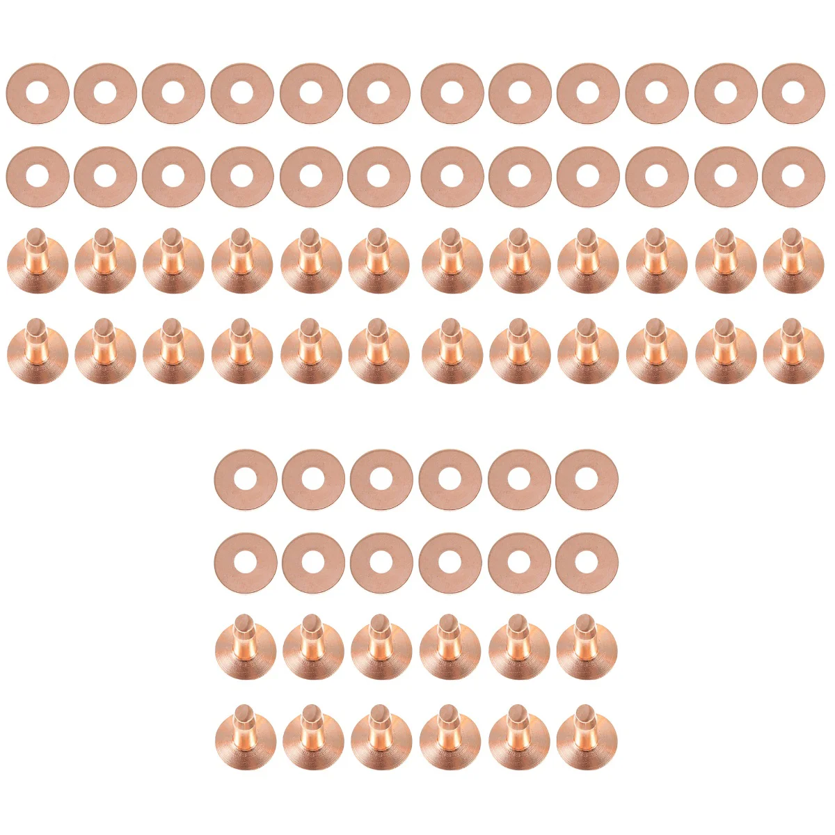 

150 Sets Hole Punch Cutter Rivet Stud Rivets for Leather DIY Rivet Craft Supplies Leather Rivets Kit