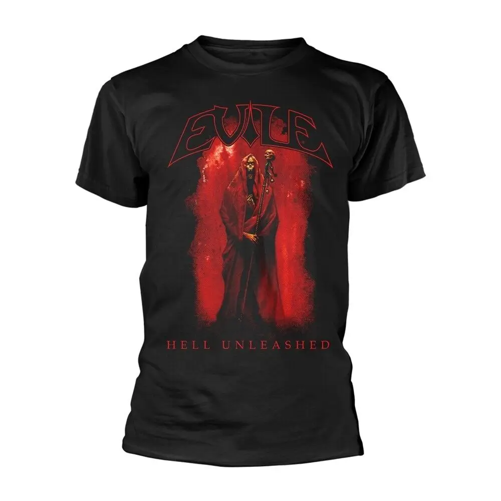 Мужская черная футболка Evile Hell