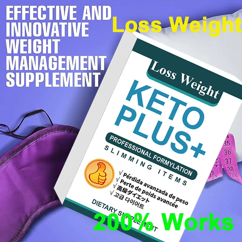 

Keto Slimming Capsules Belly Flat Burner Suppress Appetite Boost Energy For Men &Women Weight Loss Product Than Daidaihua