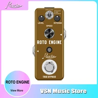 rowin guitar roto engine pedal classic psychedelic sound phaservibratochorus 3 modesfull metal mini size true bypass lef 3801
