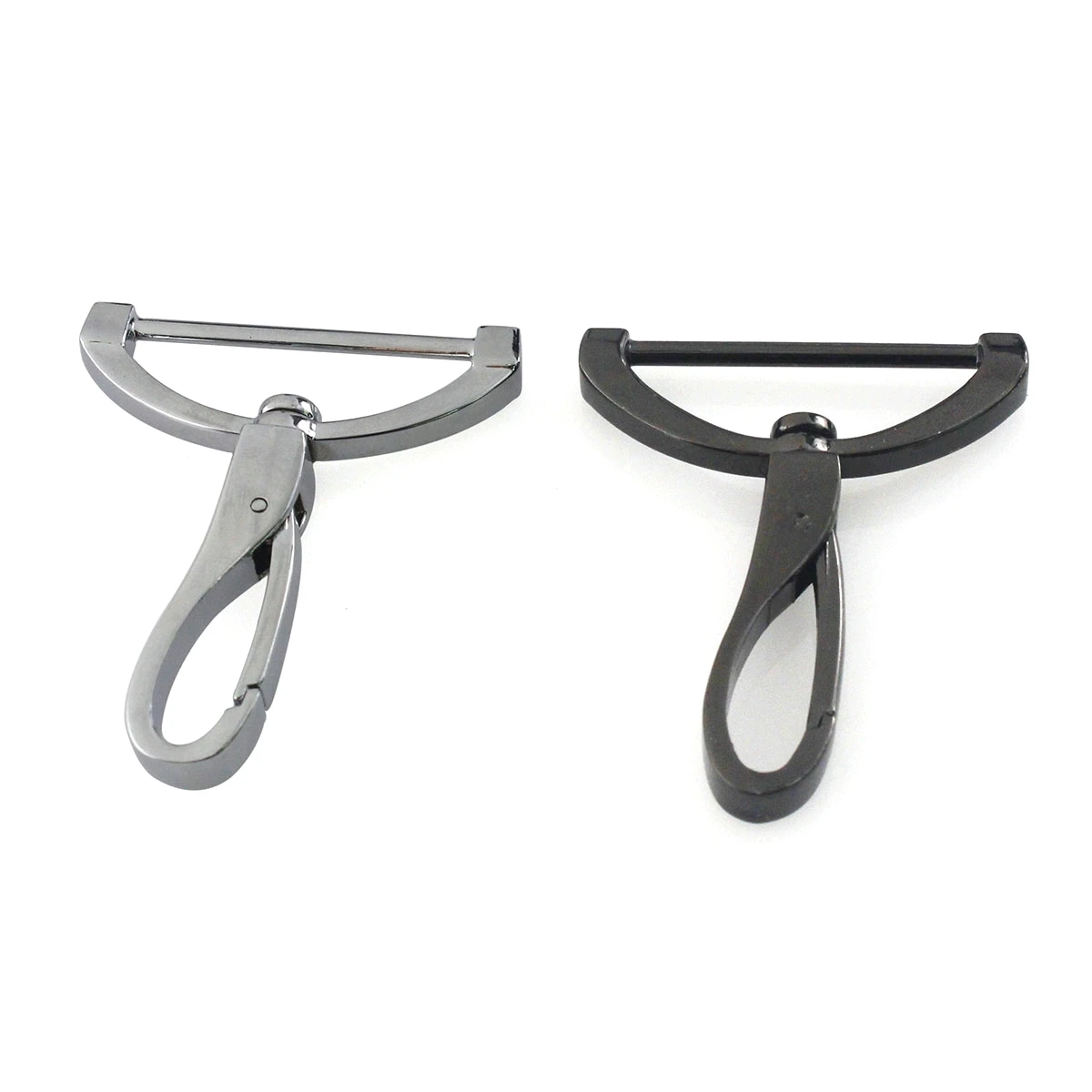 

1pcs Metal Large Snap Hook Swivel Eye Trigger Clasps Clips for DIY Leather Craft Bag Strap Belt Webbing Keychain Hooks 2 Colors