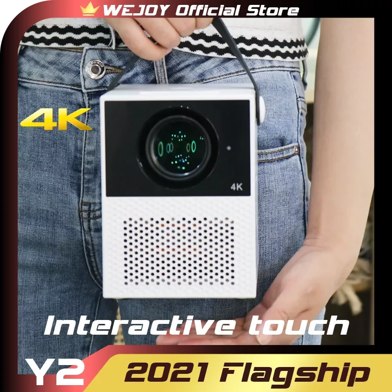 

WEJOY Y2 Touch Video Projector 4K Portable Pocket проектор для дома Android WIFI Home Theater Smart Projetor De Cinema Movie LED