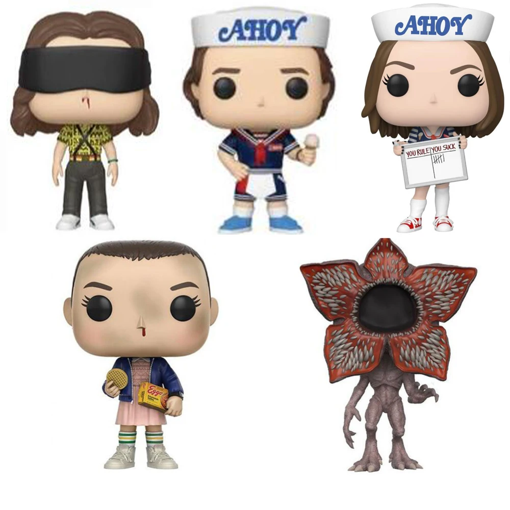 

Stranger Things Character 10cm Action Figure Toys Vinyl Dolls for Collection model figurine toys for children gifts