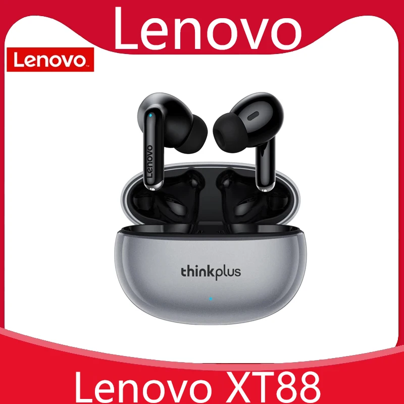 

TWS-наушники Lenovo XT88 с поддержкой Bluetooth 5,3 и сенсорным управлением