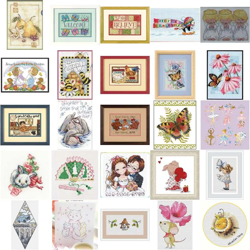 

dim 65022 beautiful butterfly counted 16CT 14CT 18CT DIY Cross Stitch Sets Chinese Cross-stitch Kits Embroidery Needlework