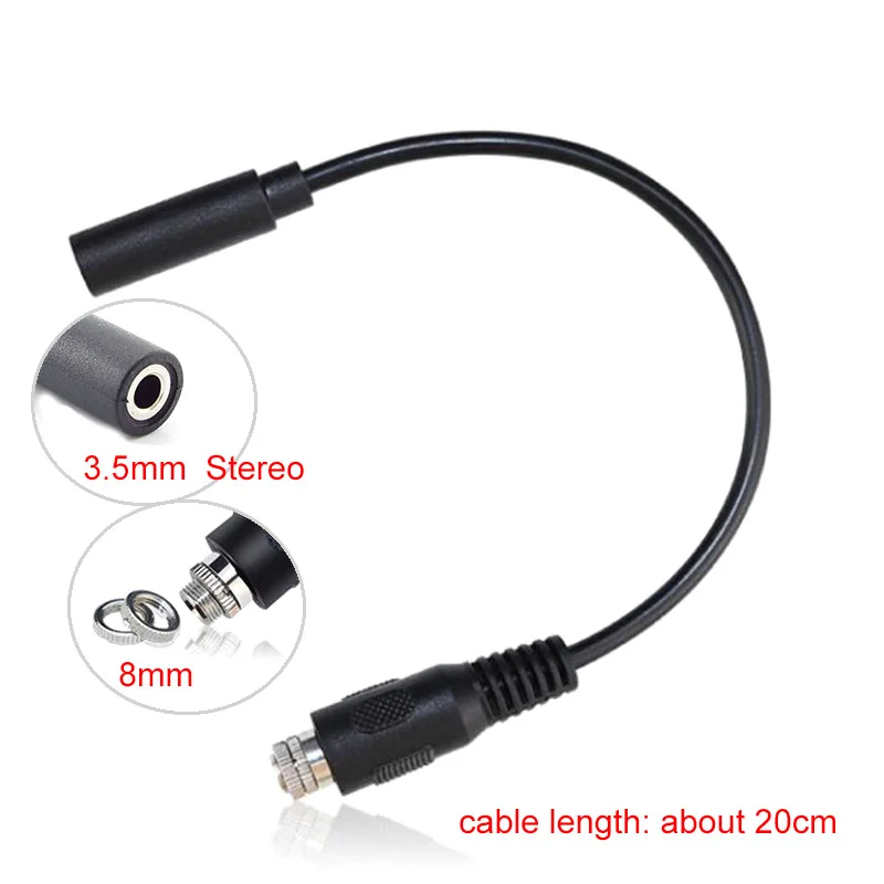 Наушники 3 5 мм Aux стерео гнездо-мама винтовой кабель удлинительный