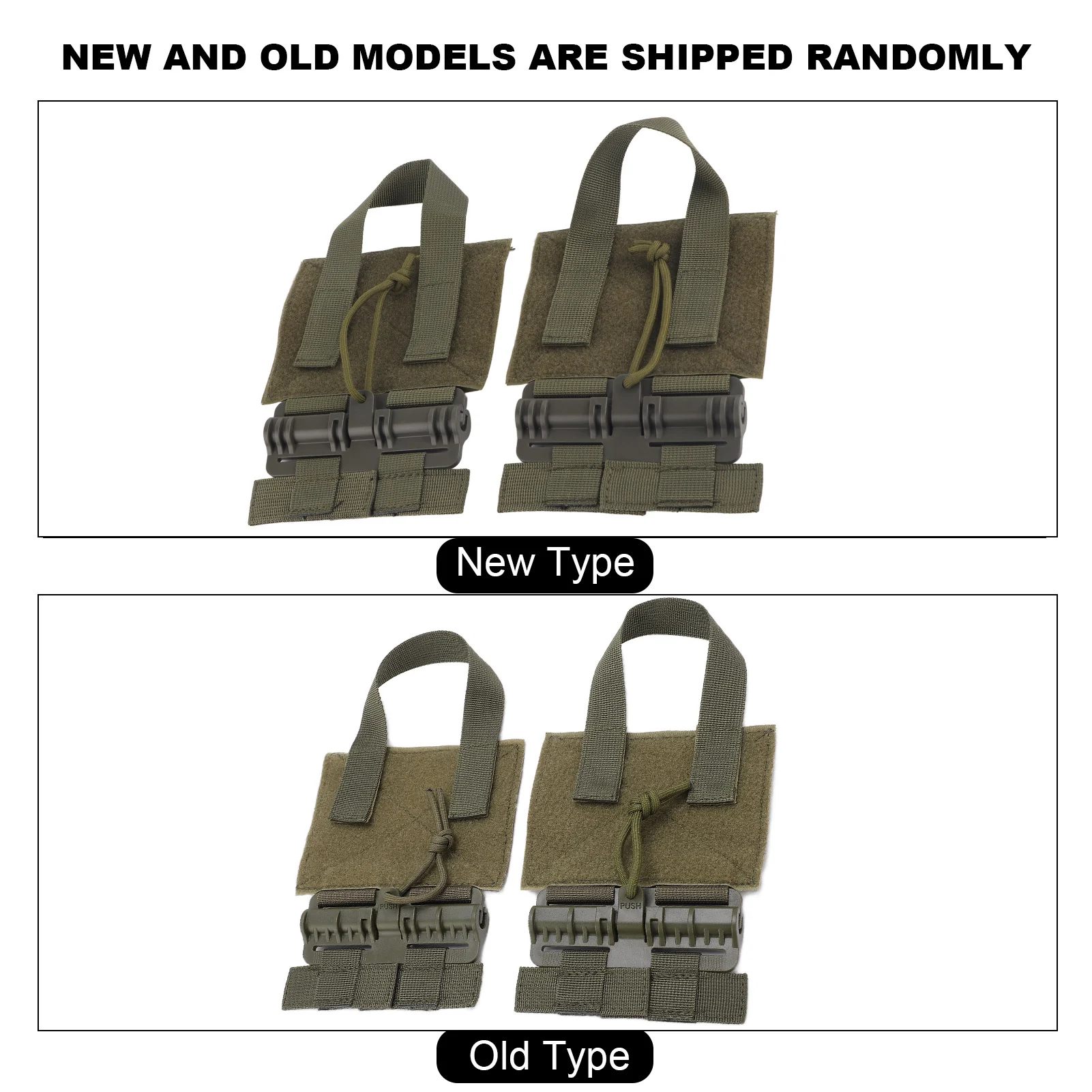 2шт Наружный быстросъемный пояс MOLLE с пряжкой для снятия нейлона Портативная
