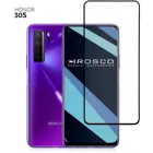 Защитное стекло ROSCO для Huawei Honor 30S с премиальным олеофобным покрытием и качественной силиконовой клеевой основой