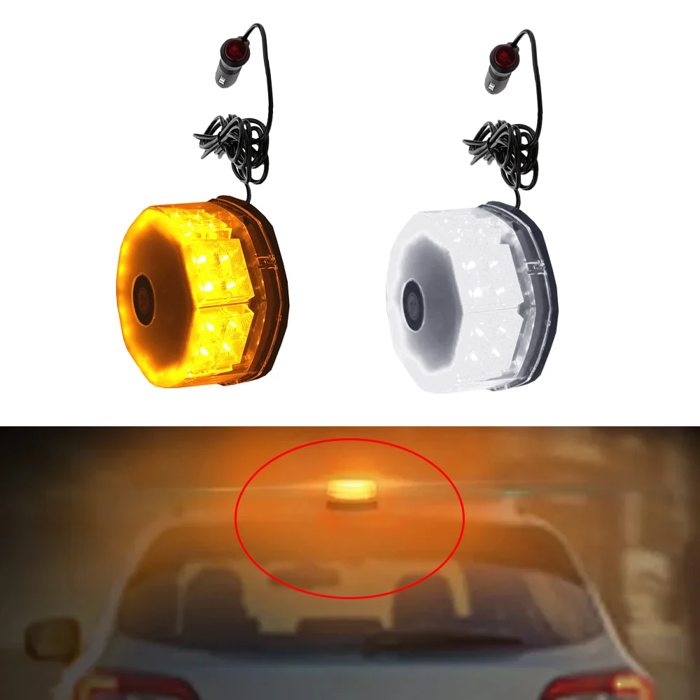 32 светодиода, янтарно-желтый автомобильный светильник на крышу, стробоскоп, аварийная безопасность, фонарь, фонарик, магнитное крепление 12 В, 24 В 32 светодиода, янтарно-желтый автомобильный светильник на крышу, стробоскоп, аварийная безопасность, фонарь, фонарик, магнитное крепление 12 В, 24 В