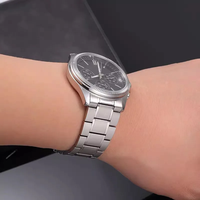 Ремешок для часов из нержавеющей стали с изогнутым концом Casio браслет MDV-106 MDV106