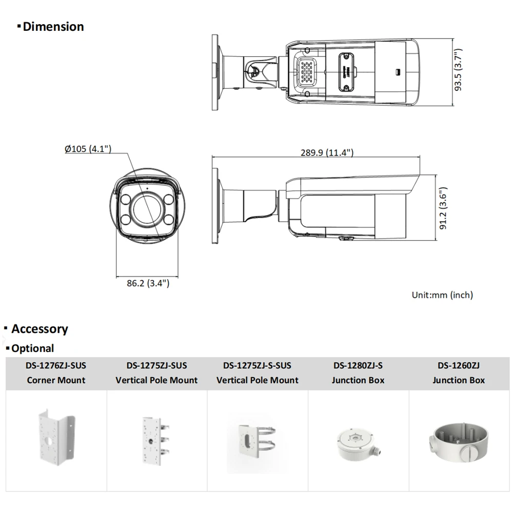 Продажа Оригинальный Hikvision DS-2CD2T87G2-LSU/SL 4K 8MP POE наружный ColorVu AcuSense стробоскосветильник звуковая сигнализация цилиндрическая сетевая камера Продажа Оригинальный Hikvision DS-2CD2T87G2-LSU/SL 4K 8MP POE наружный ColorVu AcuSense стробоскосветильник звуковая сигнализация цилиндрическая сетевая камера