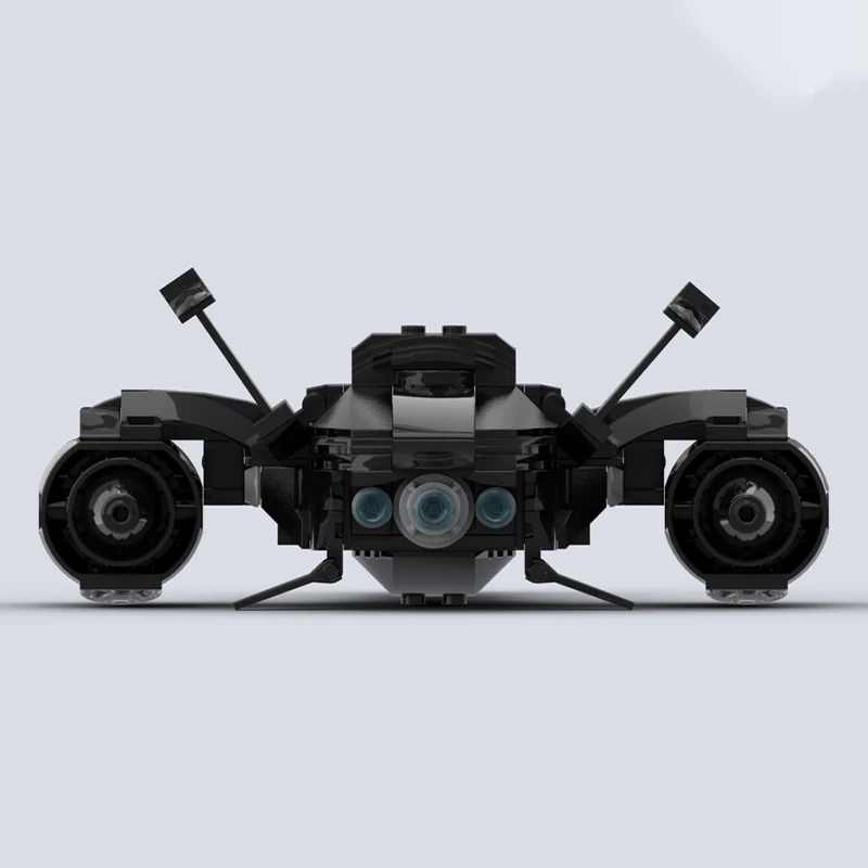 Фото 290 деталей MOC W Tech: Коллекционный конструктор «Герой Тридент» — серия «Шлем». Игрушка-подарок для взрослых. №4