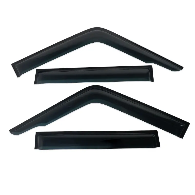 Фото Для Toyota Land Cruiser 70 76 78 79 LC70 LC76 LC78 LC79 2007-2024 Автомобильный дождевик, защита от дождя и солнца, дефлекторы оконного козырька №2