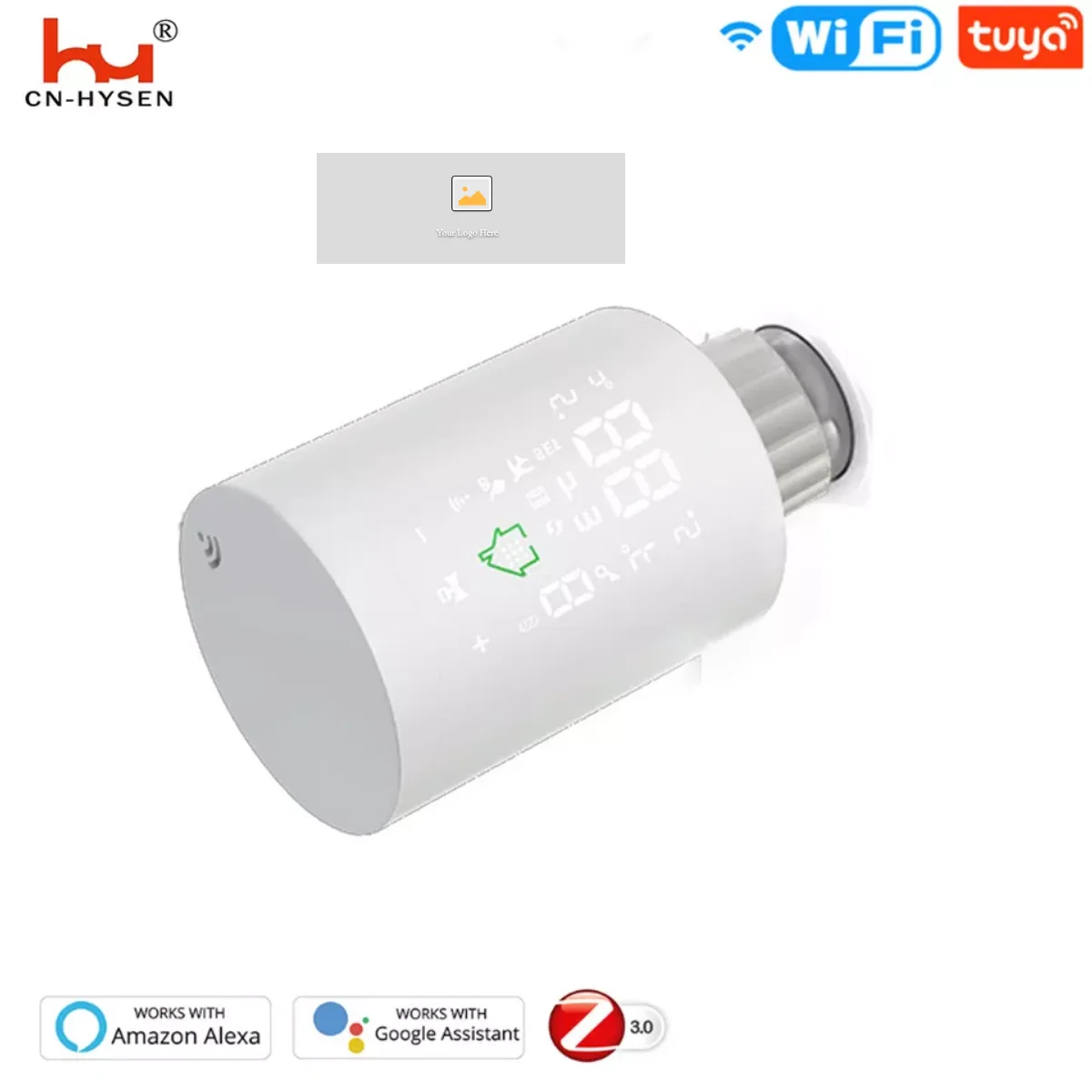 

Tuya Version Wi-Fi Zigbee Smart Thermostatic Radiator Valve 2 Years Warranty 6 trv head+1 gateway