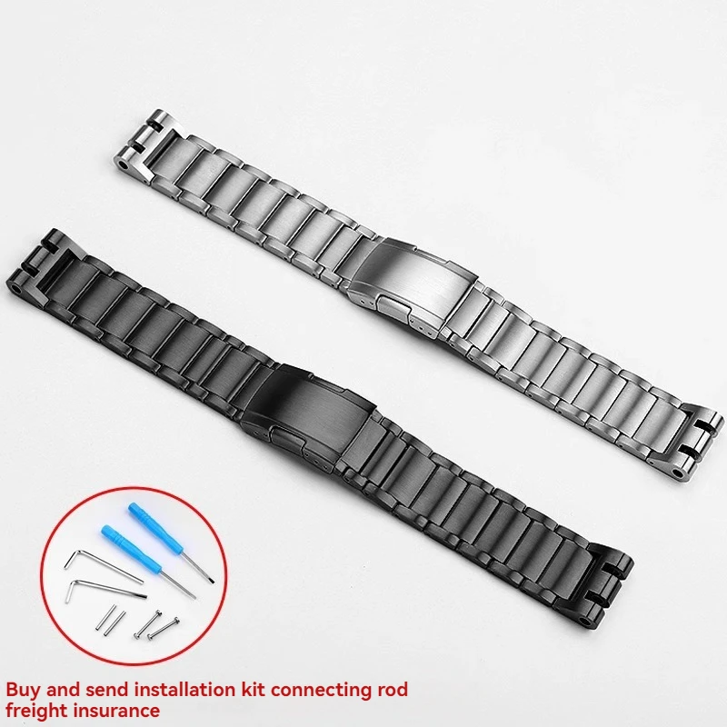 Фото Moto GP Титановая алюминиевая цепочка для часов для Tissot Racing T115 Series, ремешок T115.417, 22 мм, мужской ремешок для часов с инструментами №2