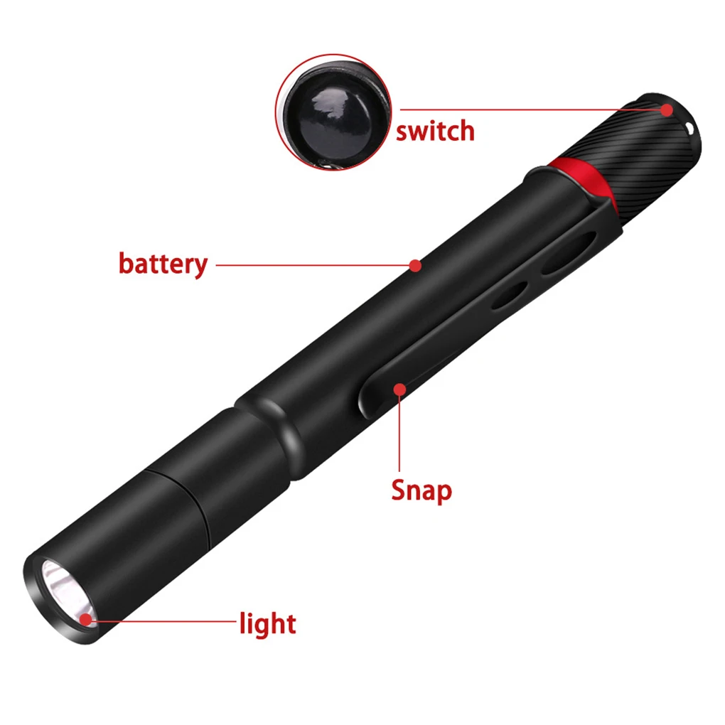 

Flashlight Fixed-focus Radiation Lamp Outdoors Torch Aluminium Alloy