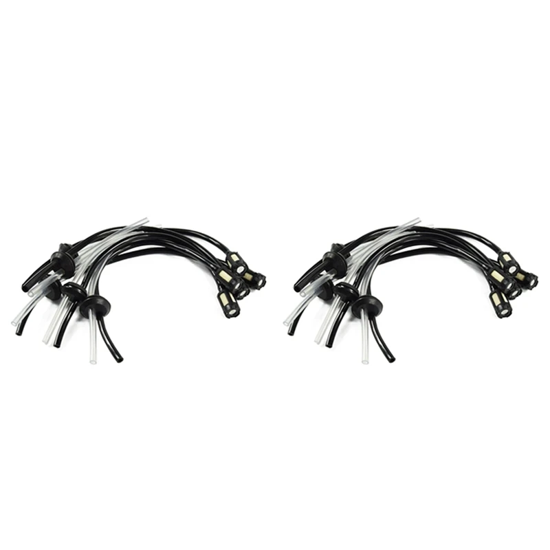 

10Pcs Fuel Hose Pipe Kit With Fuel Filter For 4 Stroke Trimmer Brushcutter Lawnmower Home DIY Hand Tool Parts