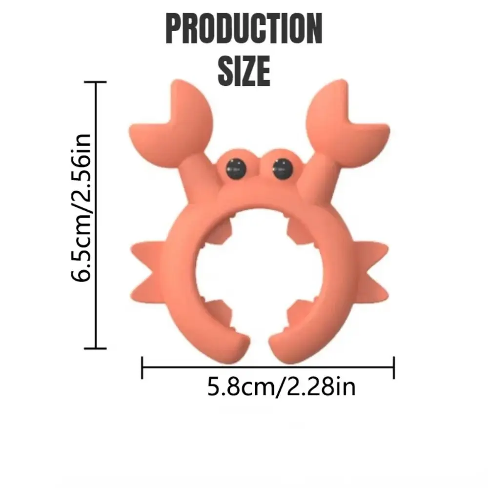 4 шт. небольшой держатель для лопатки краба защита от перелива термостойкие