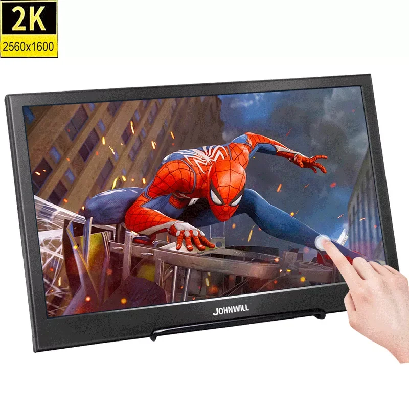 

10.1 inch 2K Touch Screen Portable Gaming monitor pc 2560x1600 ips LED LCD Display Mini HDMI laptop Computer Monitor for PS3 4