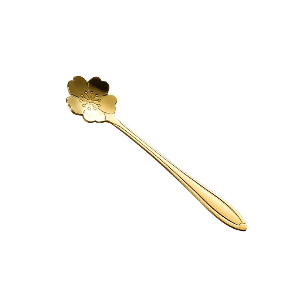 

Золотая десертная ложка из нержавеющей стали coolcells Dessert Spoon