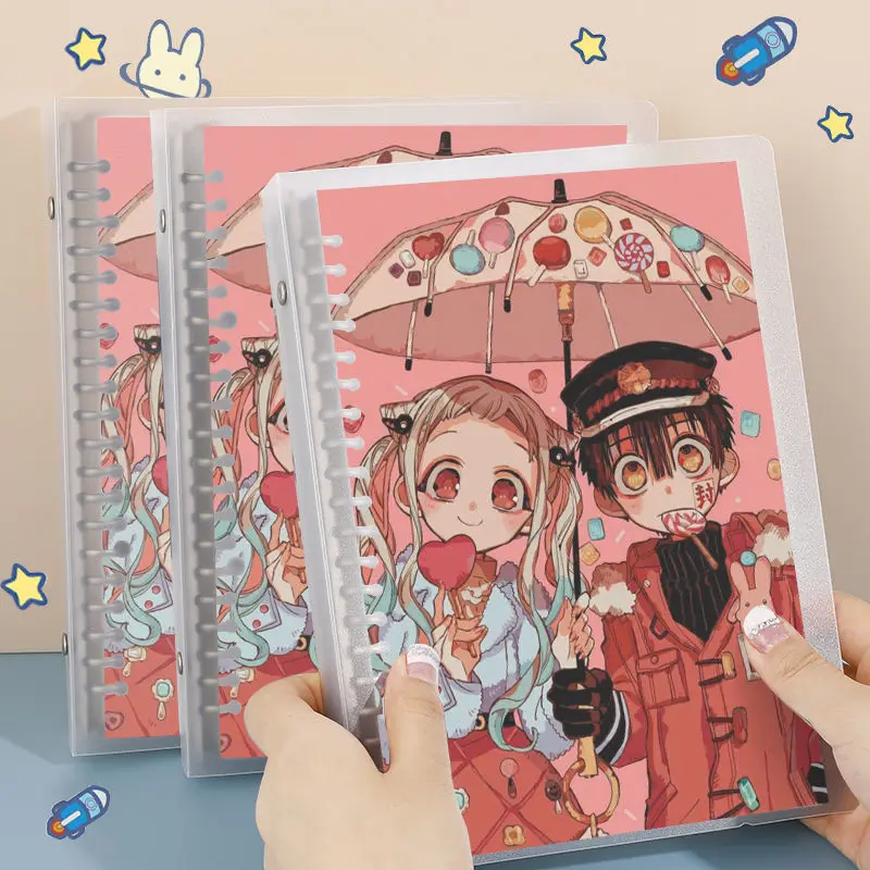 

Toilet Bound Hanako Kun Book Student Detachable Loose-leaf Notebook Print Anime Journal Notebooks Writing Pads School Supplies
